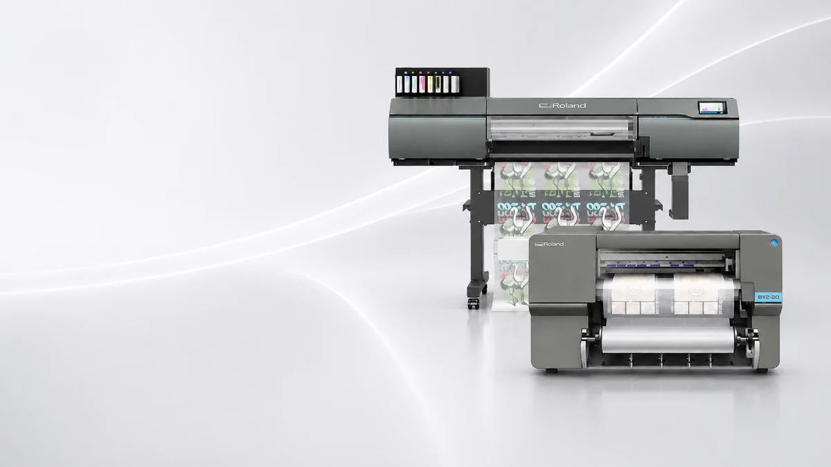 Professionelle DTF-Drucksysteme von Roland DG