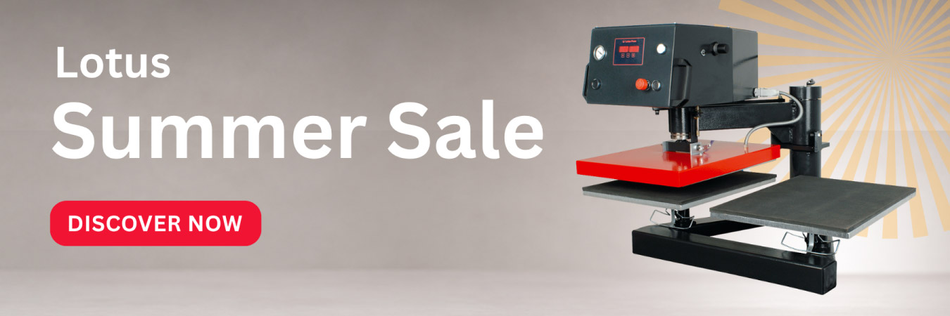 Lotus Summer Sale: Discount on selected heat presses
