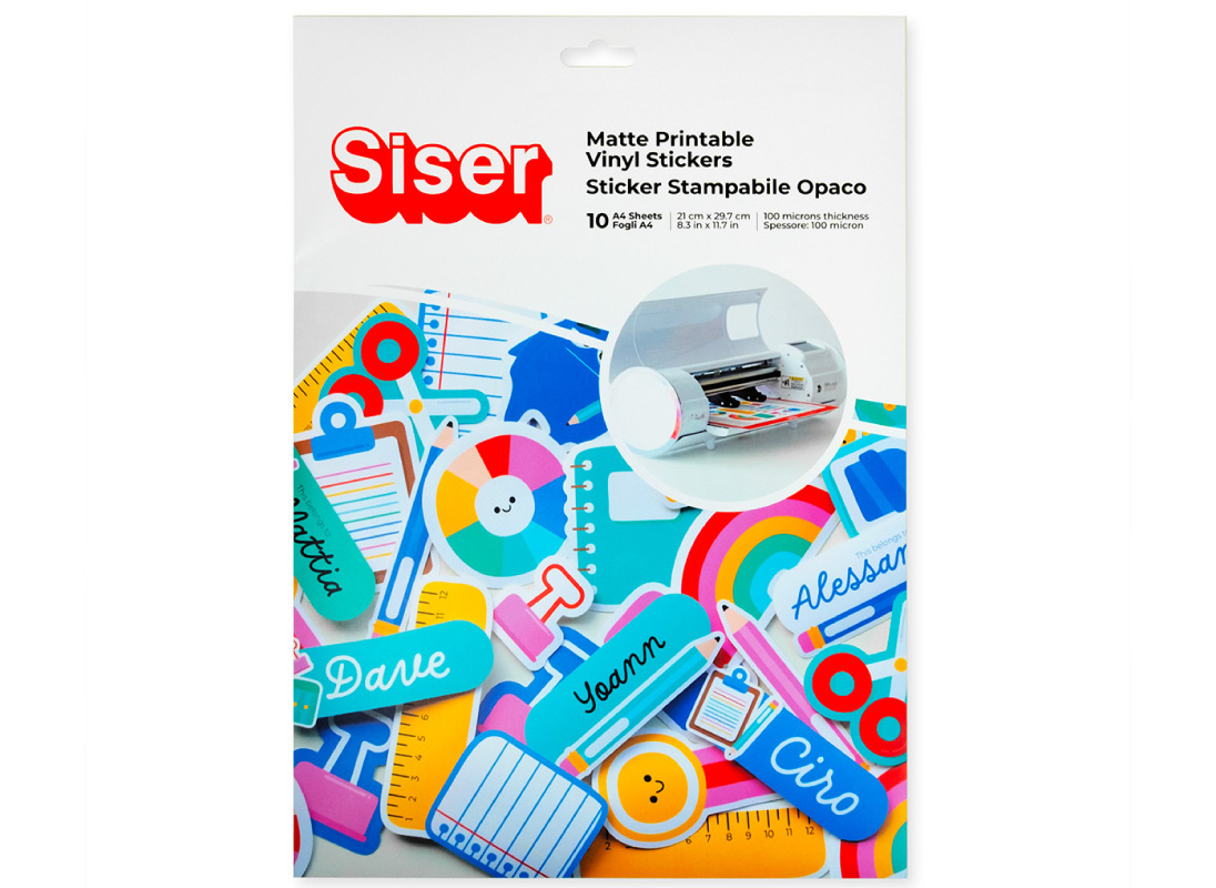 Siser Sticker Stampabili Opaci