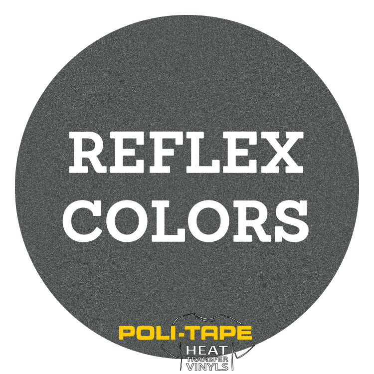 Poli-Flex® Reflex Colors | Colored reflective htv | Lotustransfers