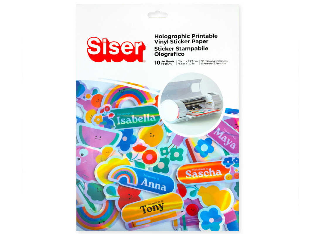 Siser Sticker Stampabili Olografici