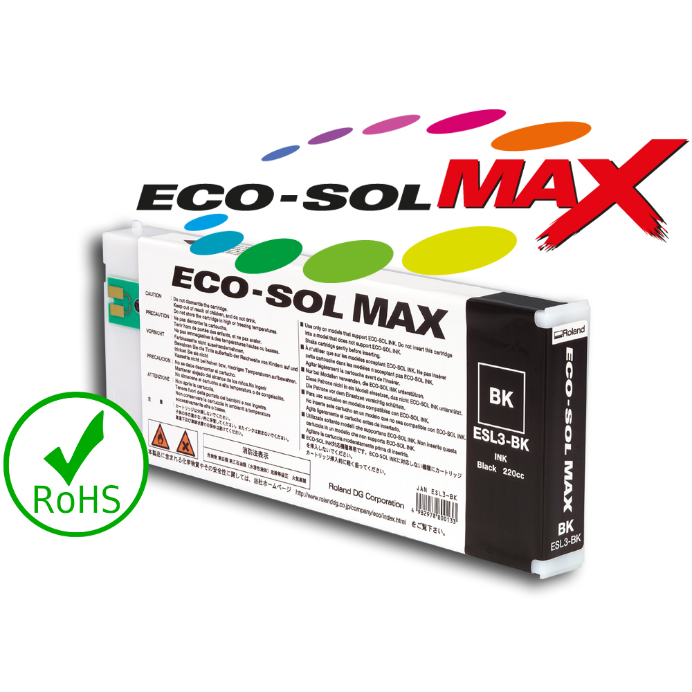 Roland inchiostri Eco-Sol MAX Roland inchiostri Eco-Sol MAX